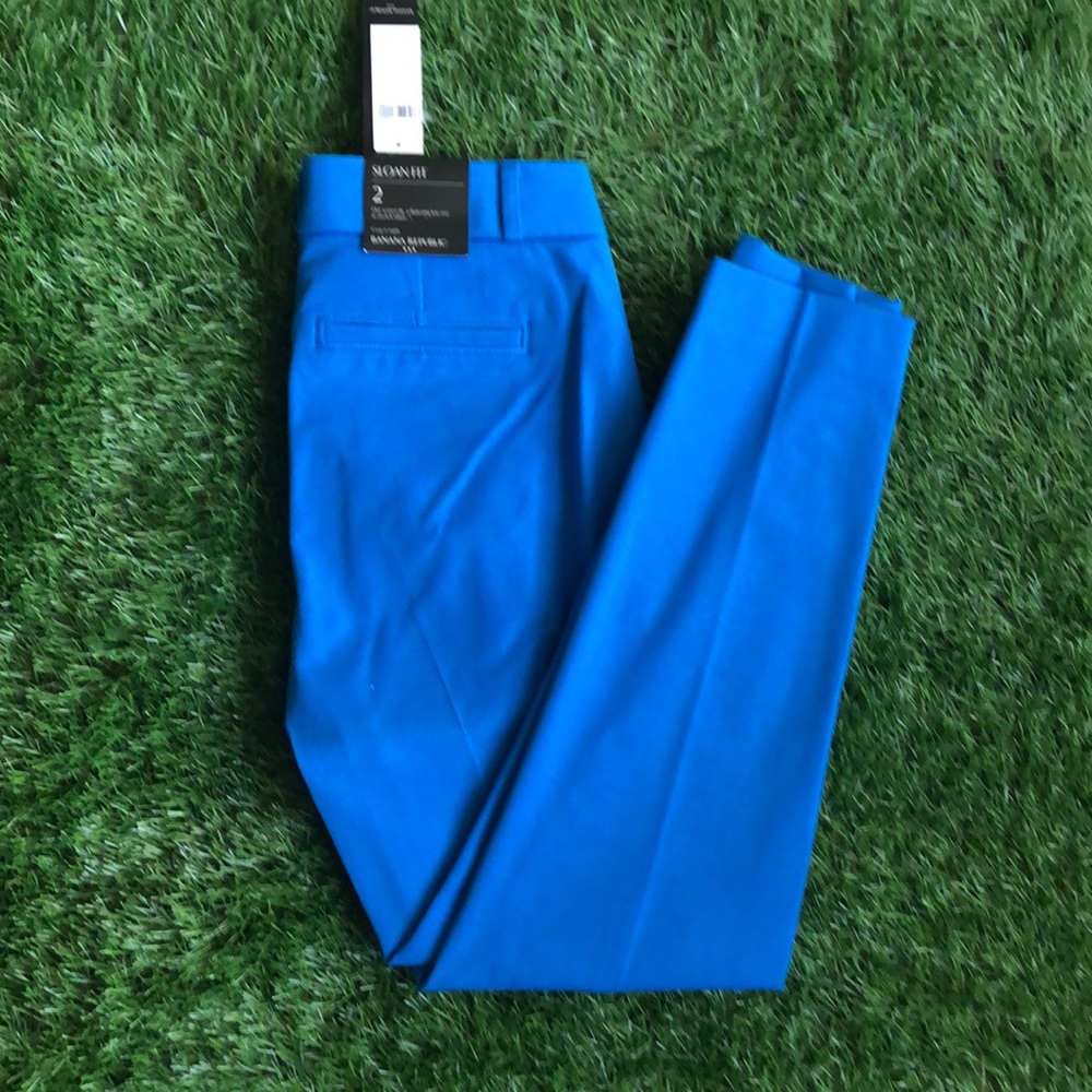 Crop length Sloan fit Banana Republic work pants